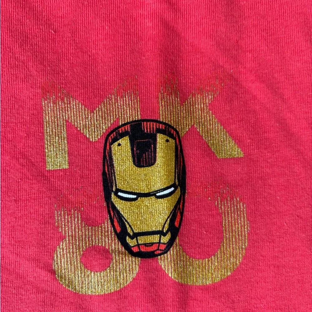 Disney parks marvel avengers iron man adult size large t shirt brand new nwt - Picture 2 of 5